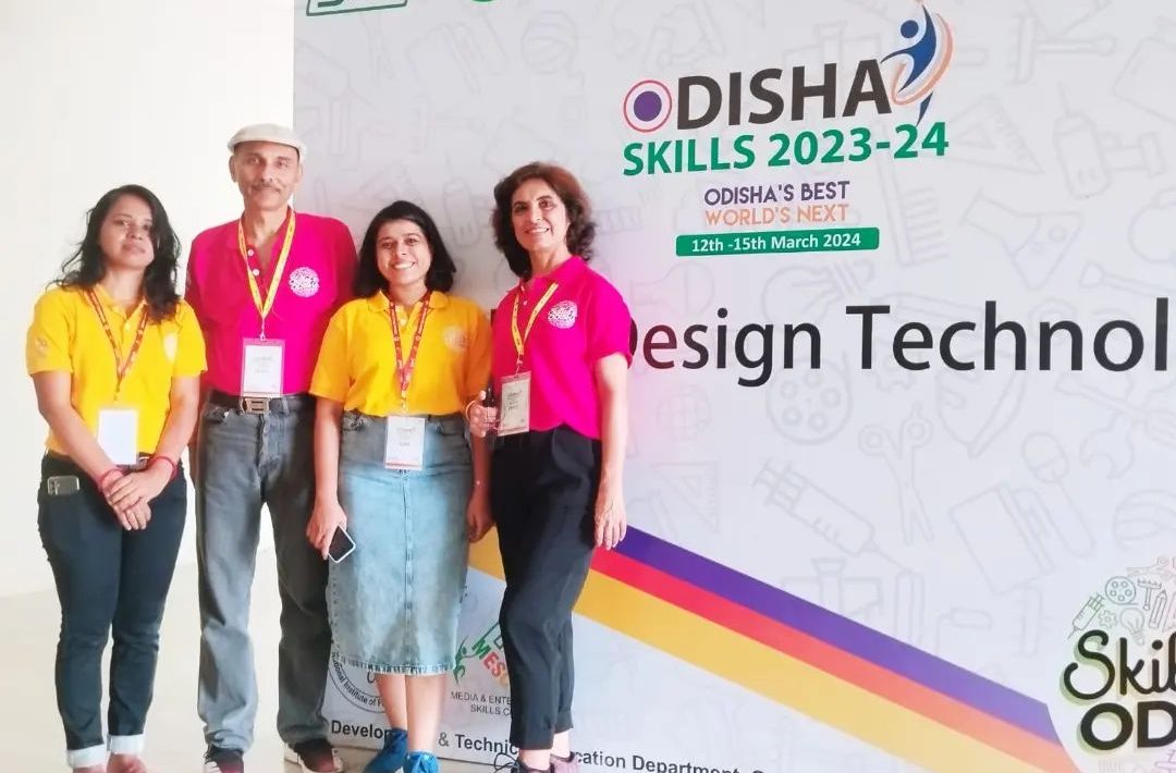 SXILL and Chandigarh Design School Selected as Jury for IndiaSkills 2023-24 Graphic Design Technology Competition in Odisha