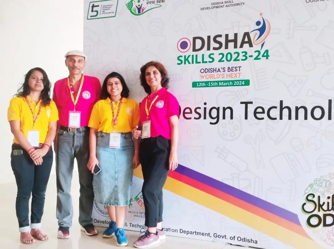 SXILL and Chandigarh Design School Selected as Jury for IndiaSkills 2023-24 Graphic Design Technology Competition in Odisha