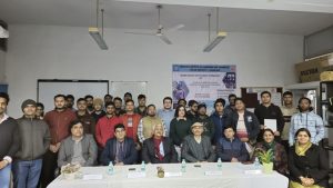 SXILL Founder Guides Students at UIET Workshop on AI, CAD, and Robotics